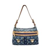 Pre-owned Denim louis-vuitton-bags Louis Vuitton Vintage , Blue , Dame...