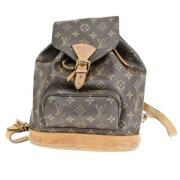 Pre-owned Canvas backpacks Louis Vuitton Vintage , Brown , Dames