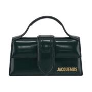 Leren Bambino Tas Jacquemus , Green , Dames