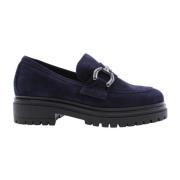 Stijlvolle Mocassin Schoenen voor Mannen E mia , Blue , Dames