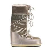 Grijze Enkellaarzen voor Vrouwen Moon Boot , Gray , Dames