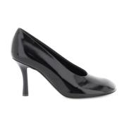 Baby pumps van glanzend leer met stiletto hak Burberry , Black , Dames