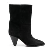 Zwarte Enkellaarzen Isabel Marant , Black , Dames