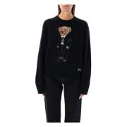 Dameskleding Gebreid Zwart Aw24 Ralph Lauren , Black , Dames