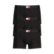 Zwarte Katoenen Boxershorts Pak Tommy Hilfiger , Black , Heren