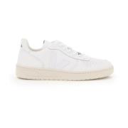 Sneakers van glad leer met V-monogram Veja , White , Heren