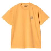 Vista T-Shirt Winter Spice Carhartt Wip , Yellow , Heren