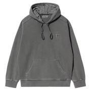 Zwaargewicht Geborsteld Katoenen Sweatshirt Grafiet Carhartt Wip , Gra...