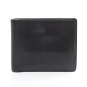 Pre-owned Leather wallets Hermès Vintage , Black , Heren