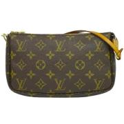 Pre-owned Canvas louis-vuitton-bags Louis Vuitton Vintage , Brown , Da...