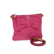 Pre-owned Nylon prada-bags Prada Vintage , Pink , Dames