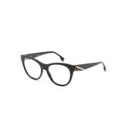 Fe50101I 001 Optical Frame Fendi , Black , Dames