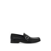 Klassieke leren loafers Salvatore Ferragamo , Black , Heren