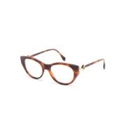 Fe50099I 053 Optical Frame Fendi , Brown , Dames