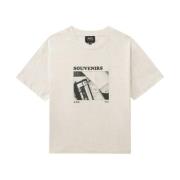 Ecru Cassettes T-Shirt A.p.c. , Beige , Dames