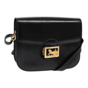 Pre-owned Leather celine-bags Celine Vintage , Black , Dames