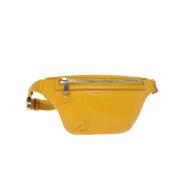 Pre-owned Canvas gucci-bags Gucci Vintage , Yellow , Dames