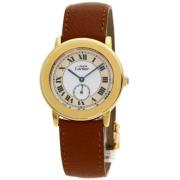 Pre-owned Metal watches Cartier Vintage , Yellow , Heren