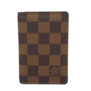 Pre-owned Fabric wallets Louis Vuitton Vintage , Brown , Dames