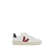 Monogram Leren Sneakers Veja , White , Dames