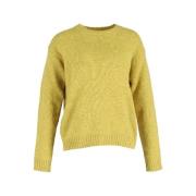 Pre-owned Wool tops Acne Studios Pre-owned , Yellow , Dames