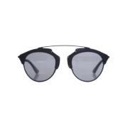 Pre-owned Plastic sunglasses Dior Vintage , Black , Dames