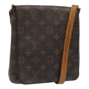 Pre-owned Canvas louis-vuitton-bags Louis Vuitton Vintage , Brown , Da...