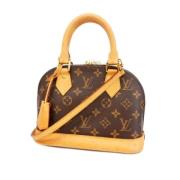 Pre-owned Canvas louis-vuitton-bags Louis Vuitton Vintage , Brown , Da...