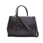 Pre-owned Leather fendi-bags Fendi Vintage , Black , Dames