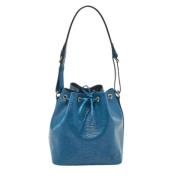 Pre-owned Leather louis-vuitton-bags Louis Vuitton Vintage , Blue , Da...