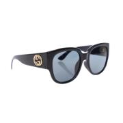 Pre-owned Plastic sunglasses Gucci Vintage , Black , Dames