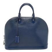 Pre-owned Fabric louis-vuitton-bags Louis Vuitton Vintage , Blue , Dam...