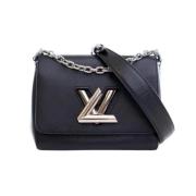 Pre-owned Leather louis-vuitton-bags Louis Vuitton Vintage , Black , D...