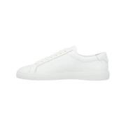 Pre-owned Leather flats Yves Saint Laurent Vintage , White , Heren