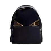 Pre-owned Leather fendi-bags Fendi Vintage , Black , Dames