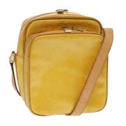 Pre-owned Leather louis-vuitton-bags Louis Vuitton Vintage , Yellow , ...