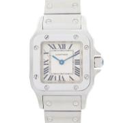 Pre-owned Stainless Steel watches Cartier Vintage , Gray , Dames