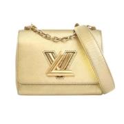 Pre-owned Leather louis-vuitton-bags Louis Vuitton Vintage , Yellow , ...