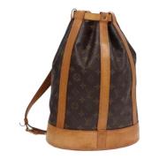 Pre-owned Canvas louis-vuitton-bags Louis Vuitton Vintage , Brown , Da...