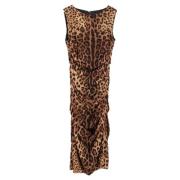 Pre-owned Silk dresses Dolce & Gabbana Pre-owned , Multicolor , Dames