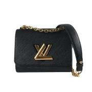 Pre-owned Leather louis-vuitton-bags Louis Vuitton Vintage , Black , D...