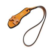 Pre-owned Leather key-holders Hermès Vintage , Brown , Dames