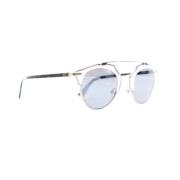 Pre-owned Metal sunglasses Dior Vintage , Blue , Dames