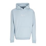 Lichtblauwe hoodie met kangoeroezak Karl Kani , Blue , Heren