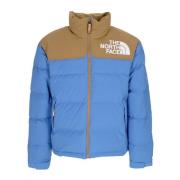 Blauwe Donsjas met Capuchon The North Face , Multicolor , Heren