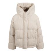 Eco-Down Corduroy Jacket Golden Goose , Beige , Dames