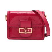 Pre-owned Leather louis-vuitton-bags Louis Vuitton Vintage , Red , Dam...