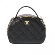 Pre-owned Fabric chanel-bags Chanel Vintage , Black , Dames