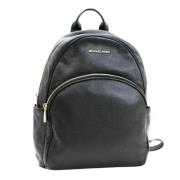 Pre-owned Leather backpacks Michael Kors Pre-owned , Black , Dames