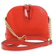 Pre-owned Leather louis-vuitton-bags Louis Vuitton Vintage , Red , Dam...